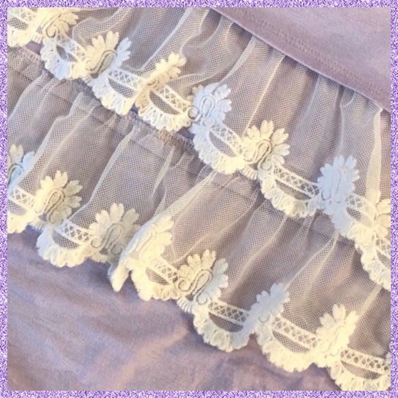 Lavender & Lace Tunic by Candy Rose - Picture 6 of 7